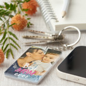 Dubbelzijdig. Foto. Beste MOM ooit. Sleutelhanger (Voorkant Rechts)