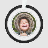 Dubbelzijdig fotosjabloon Cirkel acryl Ornament (voorkant)