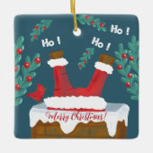 Dubbelzijdig Fun Kerstmis Ornament (Voorkant)