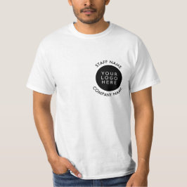 Dubbelzijdig gepersonaliseerd bedrijf Logo Persone T-shirt