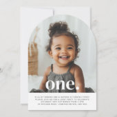 Dubbelzijdig gewrichtsboog foto verjaardag - Boy G Kaart (Voorkant)