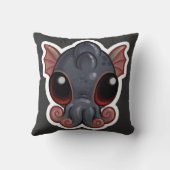 Dubbelzijdig goed/kwaadaardig Baby Cthulhu Pillow Kussen (Achterkant)