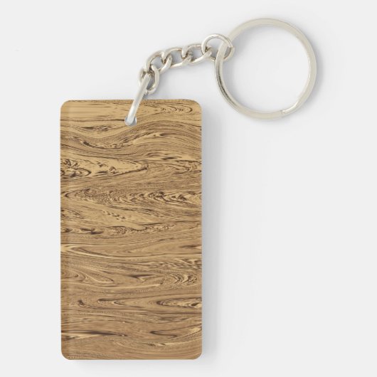 Dubbelzijdig Golden Wedding Jubileum 50th Sleutelhanger (achterkant)