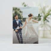 Dubbelzijdig huwelijk - Hartelijk dank voor uw kaa (Staand voorkant)