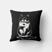 Dubbelzijdig kat-kussen kussen (Achterkant)