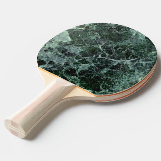 Dubbelzijdig marmer pingpongpeddel tafeltennisbatje (Voorkant Gekanteld)