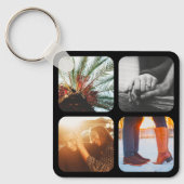 Dubbelzijdig metaal 8 Sleutelhanger voor het uitli (Voorkant)