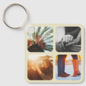 Dubbelzijdig metaal 8 Sleutelhanger voor het uitli (Voorkant)