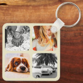 Dubbelzijdig metaal 8 Sleutelhanger voor het uitli (Achterkant)