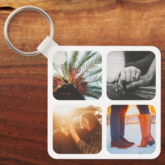 Dubbelzijdig metaal 8 Sleutelhanger voor het uitli (Voorkant)