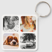 Dubbelzijdig metaal 8 Sleutelhanger voor het uitli (Achterkant)