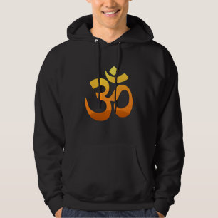 Dubbelzijdig om Mantra Symbol Yoga-Mannen Hoodie