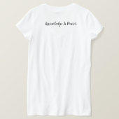 Dubbelzijdig, PG V hals T, meerdere kleuren T-shirt (Design achterkant)