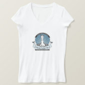 Dubbelzijdig, PG V hals T, meerdere kleuren T-shirt (Design voorkant)