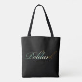 Dubbelzijdig podonker tote bag (Achterkant)