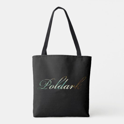 Dubbelzijdig podonker tote bag (Achterkant)