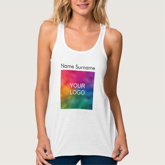 Dubbelzijdig racerbackspel voor vrouwen, geschikt  tanktop (Voorkant)