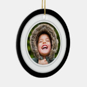 Dubbelzijdig rondje met keramische sierfoto's keramisch ornament (Rechts)