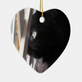 Dubbelzijdig siermiddel met rokerige keramisch ornament (Rechts)