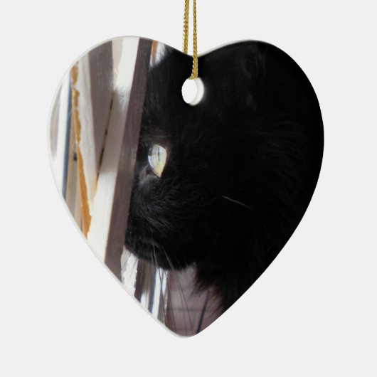 Dubbelzijdig siermiddel met rokerige keramisch ornament (Rechts)