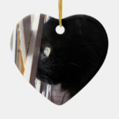 Dubbelzijdig siermiddel met rokerige keramisch ornament (Voorkant)