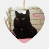 Dubbelzijdig siermiddel met rokerige keramisch ornament (Achterkant)