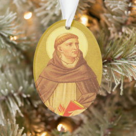 Dubbelzijdig sint-Dominic (PM 02) Acryl Ornament