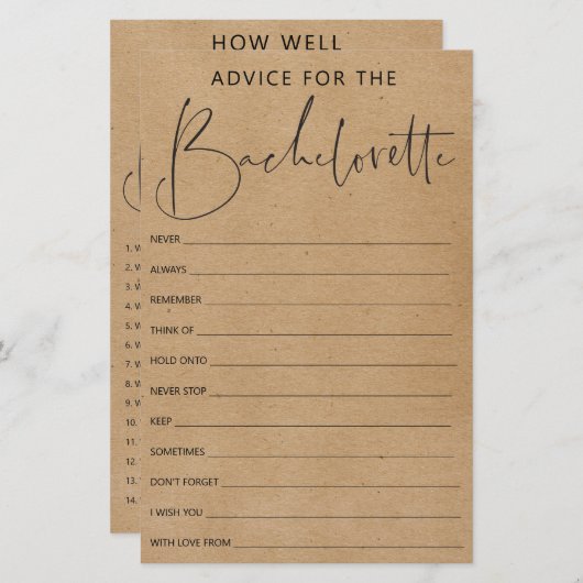 Dubbelzijdig spelspel (Voorkant / Achterkant)