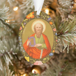 Dubbelzijdig St. Paul (PM 06) Acryl Ornament