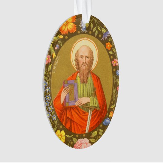 Dubbelzijdig St. Paul (PM 06) Acryl Ornament (voorkant)
