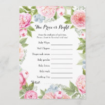 Dubbelzijdig - twee Baby shower games