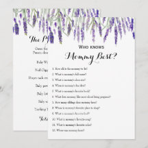 Dubbelzijdig - twee Baby shower games