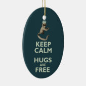 Dubbelzijdig versieringsmiddel keramisch ornament (Rechts)