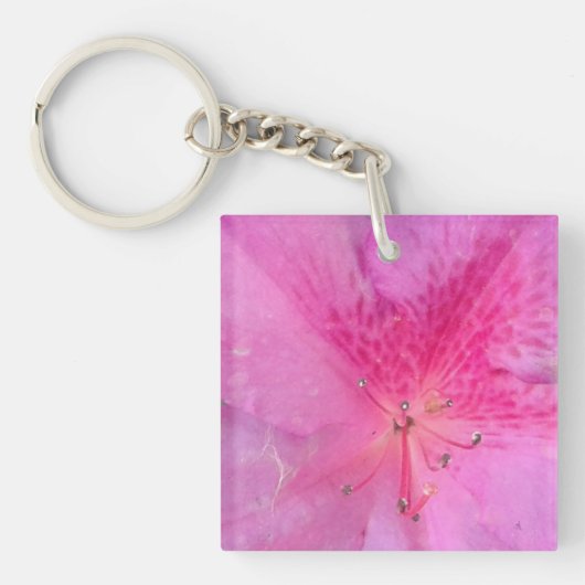 dubbelzijdig vierkant acryl sleutelhanger (Voorkant)