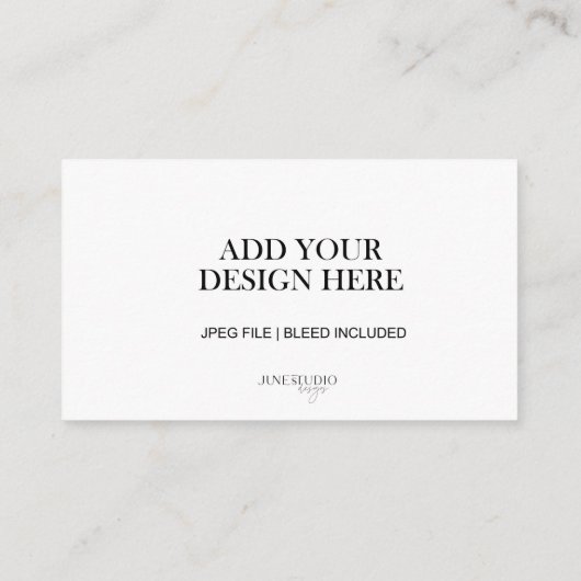 Dubbelzijdig Visitekaartje afdrukken (Achterkant)