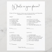 Dubbelzijdig wat er in je portemonnee en telefoon (Achterkant)