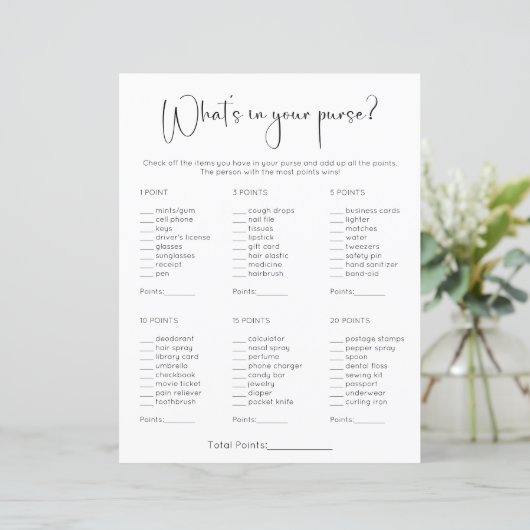 Dubbelzijdig wat er in je portemonnee en telefoon  (Staand voorkant)