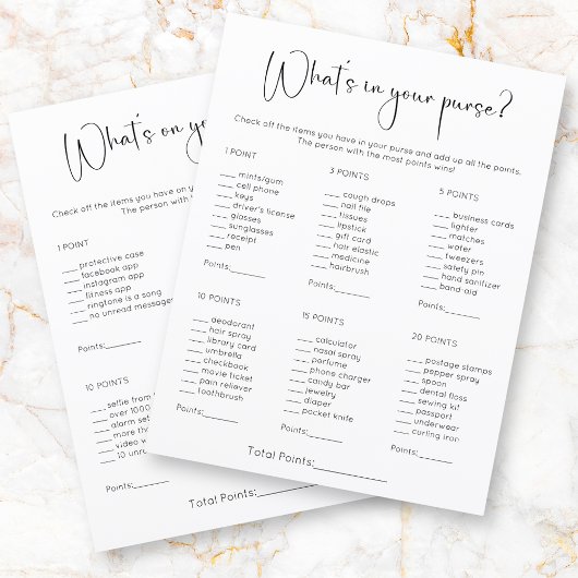 Dubbelzijdig wat er in je portemonnee en telefoon