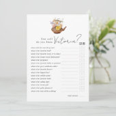 Dubbelzijdig wil je liever games Vrijgezellenfeest Kaart (Staand voorkant)