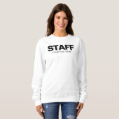 Dubbelzijdig witshirt voor vrouw trui (Voorkant volledig)