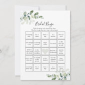 Dubbelzijdig zei hij dat ze zei Vrijgezellenfeest Kaart (Achterkant)