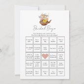 Dubbelzijdig zei hij dat ze zei Vrijgezellenfeest Kaart (Achterkant)