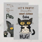 Dubbelzijdig-zoet zestien-poot-ty! zuiver kaart (Voorkant / Achterkant)