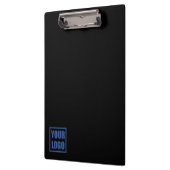 Dubbelzijdig zwart Logo voor bedrijven Klembord (Links)