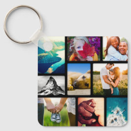 Dubbelzijdige 18 Sleutelhanger voor fotocollage, z