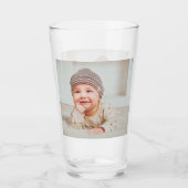 Dubbelzijdige aangepaste gepersonaliseerde foto glas (Voorkant)