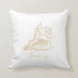 Dubbelzijdige aangepaste tekstshell kussen