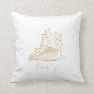 Dubbelzijdige aangepaste tekstshell kussen