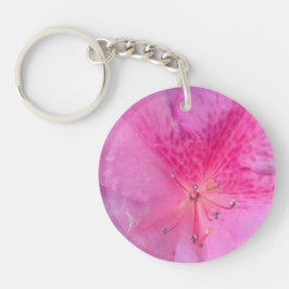 dubbelzijdige acrylcirkel sleutelhanger