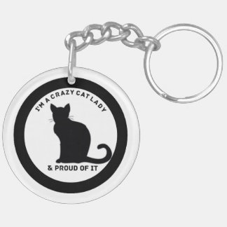 Dubbelzijdige acrylische sleutelhanger